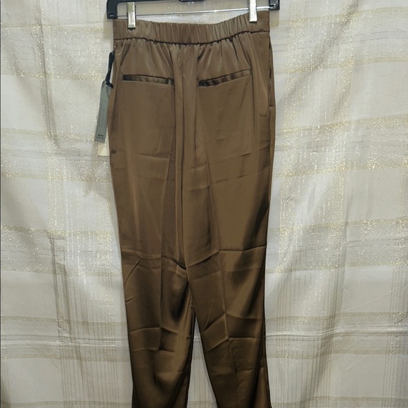 Rachel Zoe Gold Satin Trousers - Picture 4 of 7